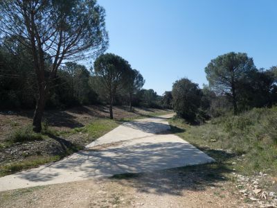 Croisement capitelles balisé