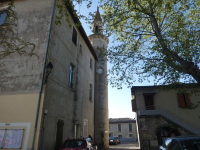 Vue Tour Horloge Saint-Côme