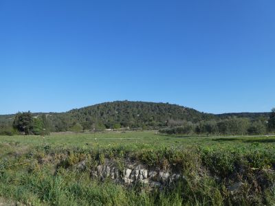Vue colline Aven Clarensac