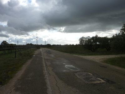 Croisement après Château Laval