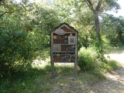 Vue ruche artisanale