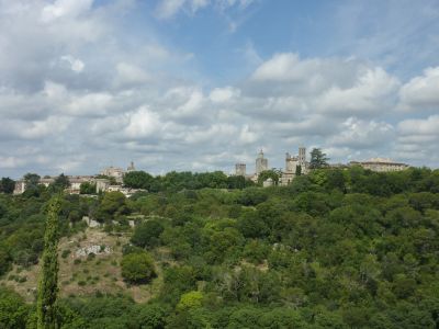 Vue monuments Uzès