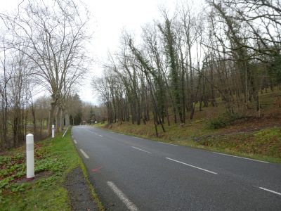 Croisement D635 après Rodes