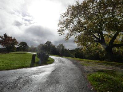 Arrivée Eglise Falga
