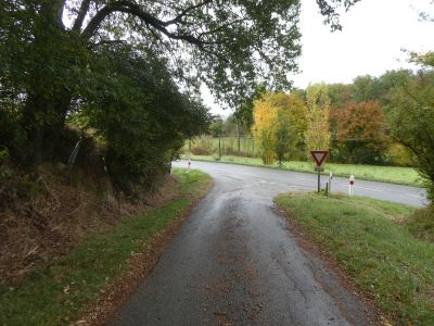 Croisement D18 Cambiac