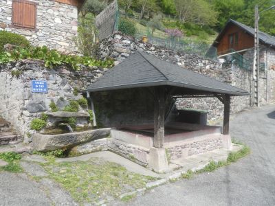 Vue lavoir Cierp
