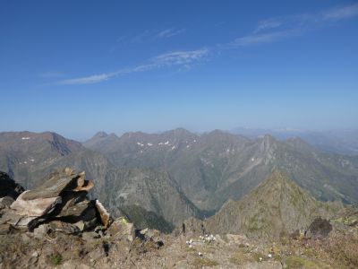 Croisement crête sommet