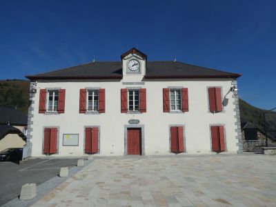 Vue mairie Larrau