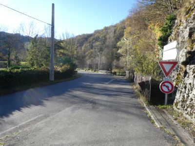 Intersection D925 Bramevaque