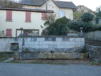 Vue fontaine Troubat
