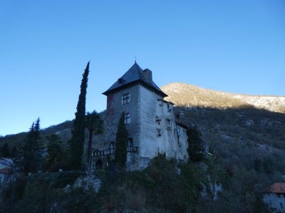 Vue Château Mauléon