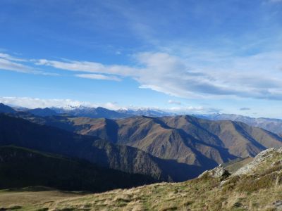 Vue sommets Gaves