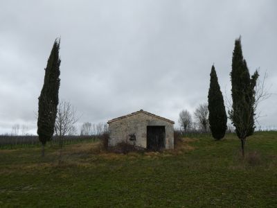 Vue cabane Gorsse