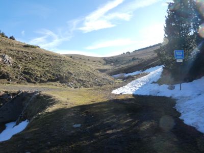 Croisement chemin Fontetes