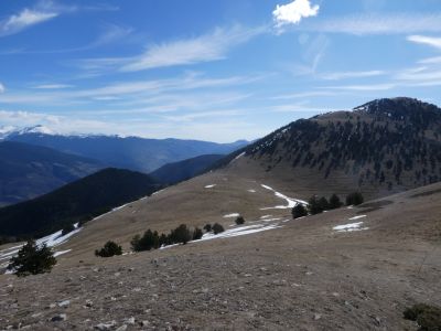 Vue descente Emperadora