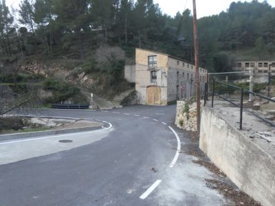 Croisement route Sant Roc
