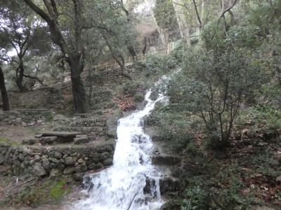 Vue chute Sant Roc